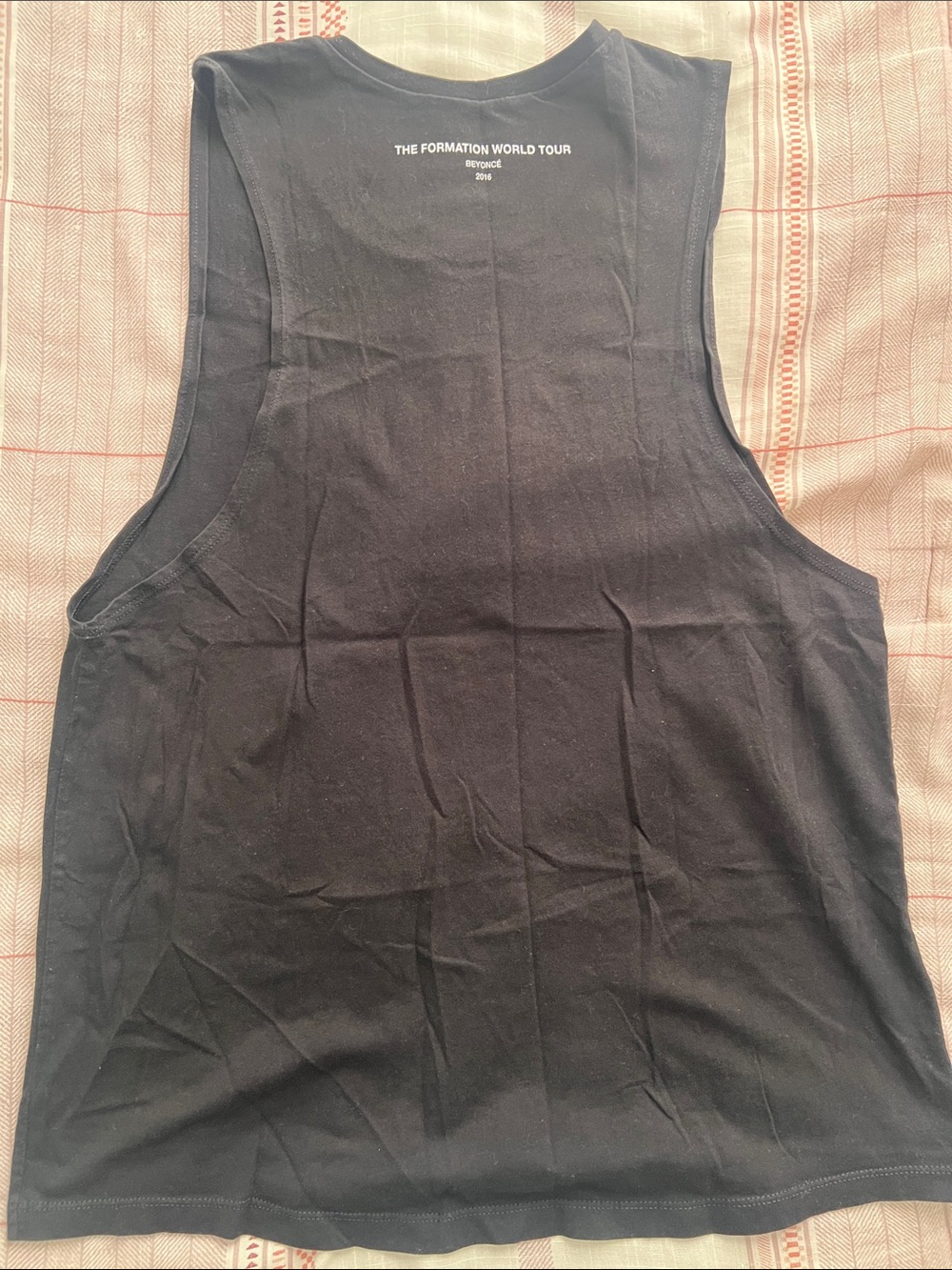 BEYONCE | The Formation World Tour Black & White Tank Top | Size XL - Picture 2 of 5